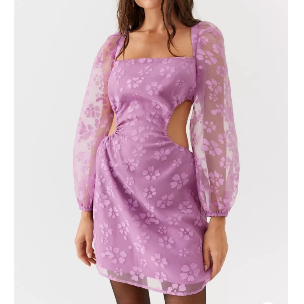 Love Triangle Forever Floral Mini Dress